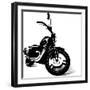 Black Monster-sababa66-Framed Art Print