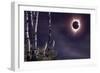 Black Moon (Eclipse 2017)-Gordon Semmens-Framed Giclee Print