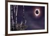 Black Moon (Eclipse 2017)-Gordon Semmens-Framed Giclee Print