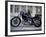 Black Motorcycle-null-Framed Photographic Print