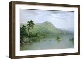 Black Mountain from the Harbor Islands, Lake George, New York, 1875-Asher Brown Durand-Framed Giclee Print