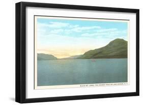 Black Mountain, Lake George, New York-null-Framed Art Print