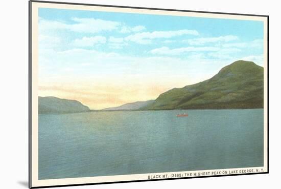 Black Mountain, Lake George, New York-null-Mounted Art Print