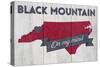 Black Mountain, North Carolina - on My Mind-Lantern Press-Stretched Canvas