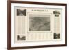 Black Mountain, North Carolina - Panoramic Map-Lantern Press-Framed Premium Giclee Print