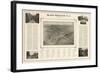 Black Mountain, North Carolina - Panoramic Map-Lantern Press-Framed Art Print