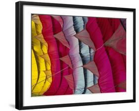 Black Mountains, Paragliding Canopy, the Black Mountains, South Wales, England-Paul Harris-Framed Photographic Print