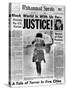 Black Muslim Newspaper, 'Muhammad Speaks', Emphasizes African Americans Abuse, Jul 5, 1963-null-Stretched Canvas