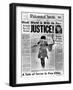 Black Muslim Newspaper, 'Muhammad Speaks', Emphasizes African Americans Abuse, Jul 5, 1963-null-Framed Photo