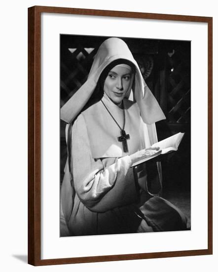 Black Narcissus, Deborah Kerr, 1947-null-Framed Photo