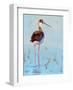 Black Neck Stilt III-Nancy LaBerge Muren-Framed Art Print