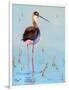 Black Neck Stilt III-Nancy LaBerge Muren-Framed Art Print