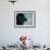 Black Newfoundland Dog Near Water-Adriano Bacchella-Framed Photographic Print displayed on a wall