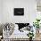 Black on Black-Samantha Carter-Framed Stretched Canvas displayed on a wall