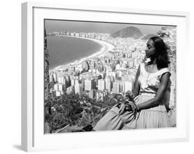 Black Orpheus, (AKA Orfeu Negro), Lea Garcia, 1959-null-Framed Photo