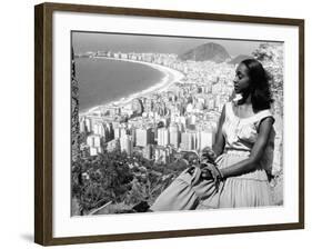 Black Orpheus, (AKA Orfeu Negro), Lea Garcia, 1959-null-Framed Photo