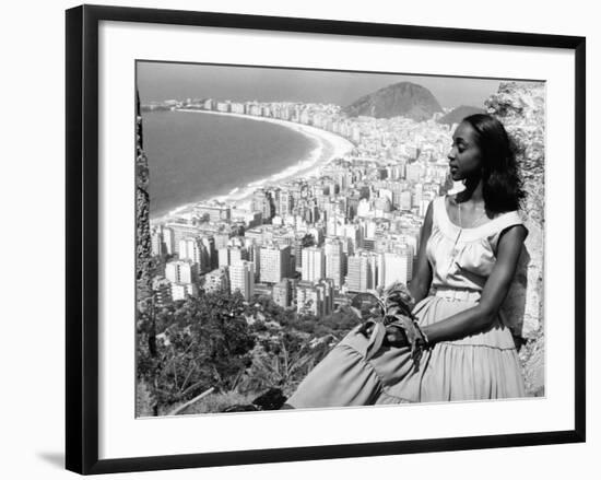 Black Orpheus, (AKA Orfeu Negro), Lea Garcia, 1959-null-Framed Photo