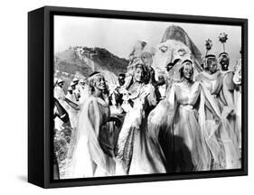 Black Orpheus, Brazilian Carnival Band, 1959-null-Framed Stretched Canvas