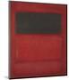 Black over Reds [Black on Red], 1957-Mark Rothko-Mounted Art Print