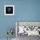 Black Owl Mesh-Lisa Kroll-Framed Art Print displayed on a wall
