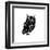 Black Owl Polygon-Lisa Kroll-Framed Art Print