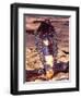 Black Pakistan Cobra, Native to Pakistan-David Northcott-Framed Photographic Print