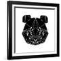 Black Panda-Lisa Kroll-Framed Art Print