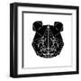 Black Panda-Lisa Kroll-Framed Art Print