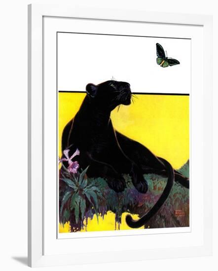 "Black Panther,"August 13, 1932-Lynn Bogue Hunt-Framed Giclee Print