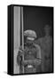 Black Panther Convention, Lincoln Memorial, 1970-Thomas J. O'halloran-Framed Stretched Canvas