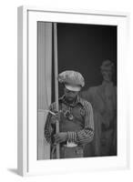 Black Panther Convention, Lincoln Memorial, 1970-Thomas J. O'halloran-Framed Photographic Print