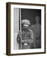 Black Panther Convention, Lincoln Memorial-Thomas J^ O'halloran-Framed Photo