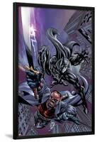 Black Panther No.12 Cover: Black Panther and Blade-Scot Eaton-Lamina Framed Poster