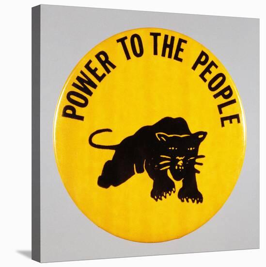 Black Panther Pin-David J. Frent-Stretched Canvas