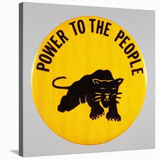 Black Panther Pin-David J. Frent-Stretched Canvas