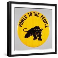 Black Panther Pin-David J. Frent-Framed Photographic Print