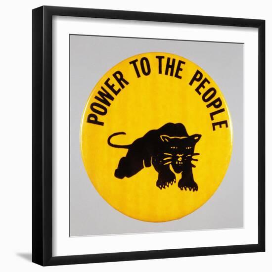 Black Panther Pin-David J. Frent-Framed Photographic Print