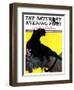 "Black Panther," Saturday Evening Post Cover, August 13, 1932-Lynn Bogue Hunt-Framed Giclee Print