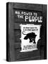 Black Panther Sign, 1970-null-Stretched Canvas