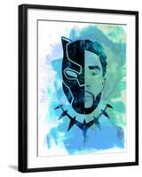 Black Panther Watercolor-Jack Hunter-Framed Art Print