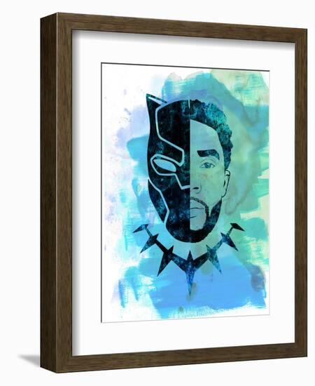 Black Panther Watercolor-Jack Hunter-Framed Art Print