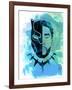 Black Panther Watercolor-Jack Hunter-Framed Art Print