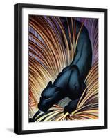 Black Panther-Frank Mcintosh-Framed Art Print