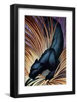 Black Panther-Frank Mcintosh-Framed Art Print