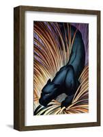 Black Panther-Frank Mcintosh-Framed Art Print