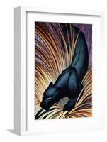 Black Panther-Frank Mcintosh-Framed Art Print