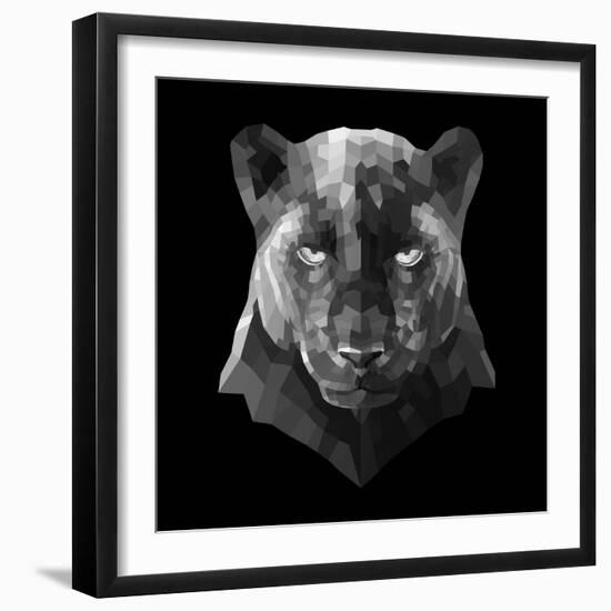 Black Panther-Lisa Kroll-Framed Art Print