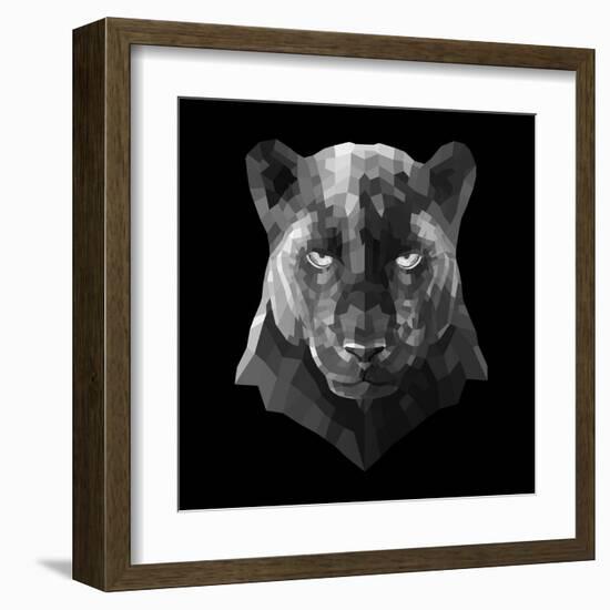 Black Panther-Lisa Kroll-Framed Art Print