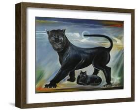 Black Panther-Ikahl Beckford-Framed Giclee Print