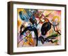 Black Patch, 1912-Wassily Kandinsky-Framed Giclee Print